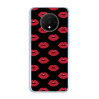 Lips: OnePlus 7T Transparant Hoesje Lips: OnePlus 7T Transparant Hoesje