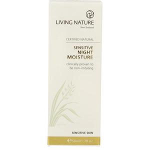 Living Nature Nachtcreme gevoelige huid