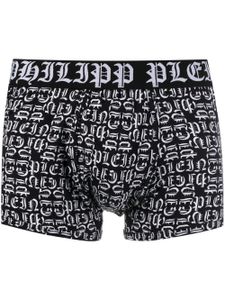 Philipp Plein boxer à logo TM imprimé - Noir