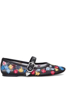 3.1 Phillip Lim ballerines ID Flowerworks - Noir