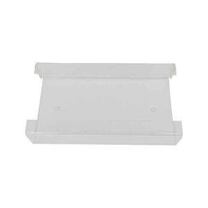 Wandhouder Plexiglas met Zij-rand Small 14x25x6cm, 1st
