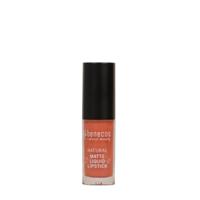 Benecos natural beauty Natural lipstick liquid mat coral kiss 5 Milliliter