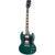 Gibson SG Standard Translucent Teal elektrische gitaar met premium gigbag