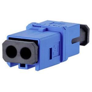 Metz Connect 1402K00820MI Connector voor glasvezelkabels Blauw 1 stuk(s)