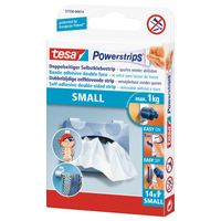 Tesa dubbelzijdige zelfklevende powerstrips small 28 stuks