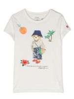 POLO RALPH LAUREN KIDS t-shirt à imprimé Polo Bear - Blanc - thumbnail