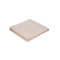 Servet 1 laags 1/4 vouw 33x33cm papier kraft BIO
