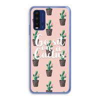 Cactus quote: Xiaomi Redmi 9T Transparant Hoesje