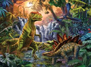 Ravensburger Oase van Dinosaurussen Puzzel 100st. XXL