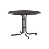 Sieger Boulevard klaptafel 100 cm rond - Antraciet - thumbnail