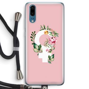 Venus: Huawei P20 Transparant Hoesje met koord
