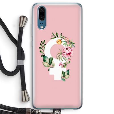 Venus: Huawei P20 Transparant Hoesje met koord