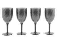 Cambridge Kunststof glazen (Wijnglas/zwart)