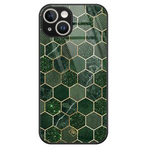 iPhone 13 hardcase - Kubus groen