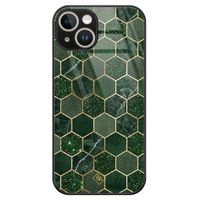 iPhone 13 hardcase - Kubus groen