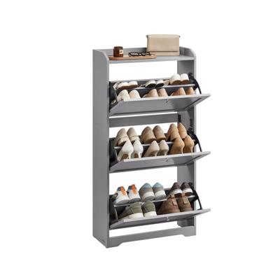 Schoenenkast met Kleppen voor Geordende Schoenenopslag