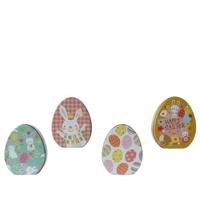 Decoris Opbergblikje pasen 4.5cm9.5cmh11.5cm