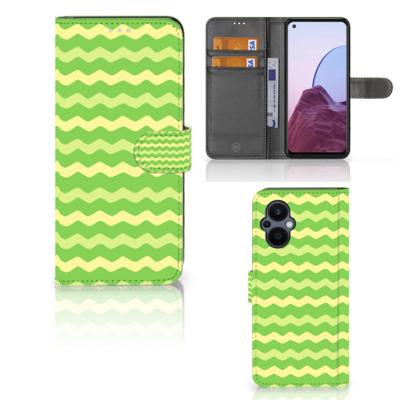 OPPO Reno 8 Lite | OnePlus Nord N20 | Telefoon Hoesje | Waves Green