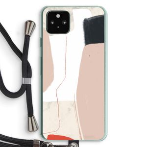 Lava: Pixel 5a 5G Transparant Hoesje met koord
