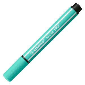 STABILO Pen 68 MAX Viltstift Met Dikke Beitelpunt IJsgroen