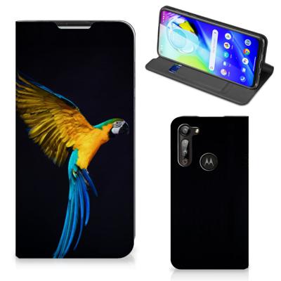 Motorola Moto G8 Power | Hoesje maken | Papegaai