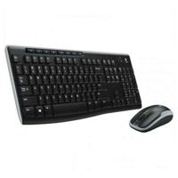 Toetsenbord en draadloze muis Logitech 920-004513 Zwart Qwerty Spaans QWERTY