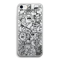 Vexx Black City : iPhone SE 2020 Transparant Hoesje Vexx Black City : iPhone SE 2020 Transparant Hoesje