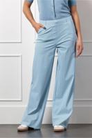 Studio Anneloes Lexie Stripe Trousers 12903 Broek 1160 Off White/petrol