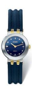 Horlogeband Rado 01.153.0344.3.220 / 153.03443 Leder Blauw 13mm