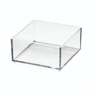 iDesign - Make-Up Organizer, 10.2 x 10.2 x 5.1 cm, Transparant - iDesi