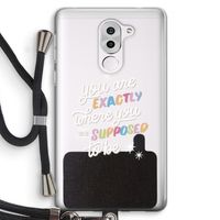 Right Place: Honor 6X Transparant Hoesje met koord