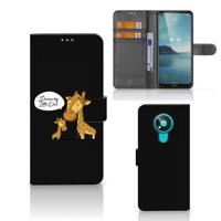 Nokia 3.4 Leuk Hoesje Giraffe