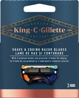 Gillette Gillette King C Scheermesjes Voor De Hals - 3 stuks