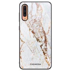 Samsung Galaxy A50/A30s hoesje - Marmer goud