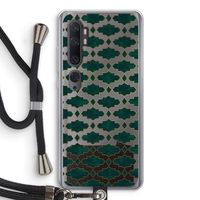 Moroccan tiles: Xiaomi Mi Note 10 Transparant Hoesje met koord