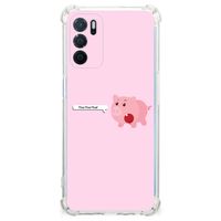 OPPO A16 | A16s | A54s Stevig Bumper Hoesje Pig Mud