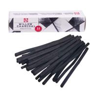 Talens houtskool medium 25 staafjes