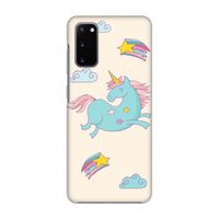 Vliegende eenhoorn: Volledig geprint Samsung Galaxy S20 Hoesje