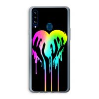 Hold My Heart: Samsung Galaxy A20s Transparant Hoesje