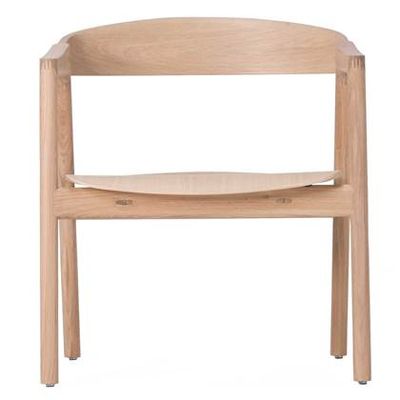 Gazzda Muna lounge stoel whitewash Gazzda Muna lounge stoel whitewash