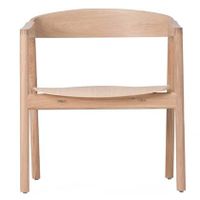 Gazzda Muna lounge stoel whitewash - thumbnail