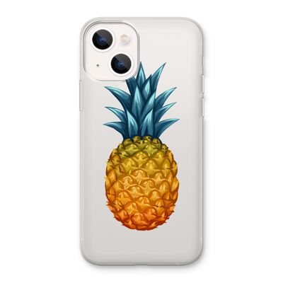Grote ananas: iPhone 13 Transparant Hoesje