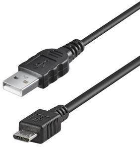 goobay micro-USB 2.0 snellaad- en synchronisatiekabel kabel 1 meter