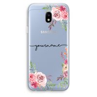 Rozen: Samsung Galaxy J3 (2017) Transparant Hoesje