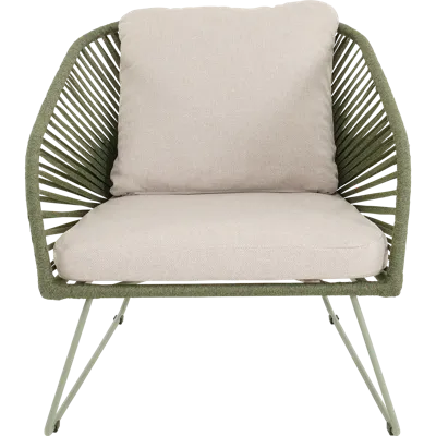 Loungestoel Izumi groen