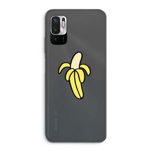 Banana: Xiaomi Redmi Note 10 5G Transparant Hoesje