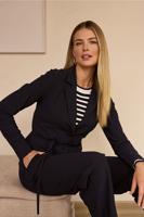 Clean blazer - dark blue - 94843