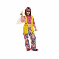 Kostuums voor Kinderen My Other Me 3 Onderdelen Hippie Maat 5-6 Jaar