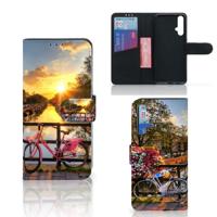 Honor 20 Flip Cover Amsterdamse Grachten