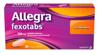 Allegra Fexotabs hooikoortstabletten 10 Tabletten